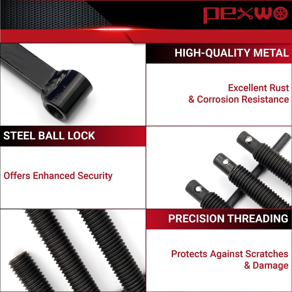 Valve Spring Compressor Set, 10-Piece Valve Spring Removal Tool & 2-Piece Val...