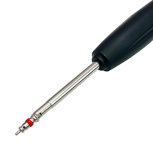 2 Pieces Valve Core Torque Tool, Avoid 2Pieces Valve Core Torque Tool（Black）