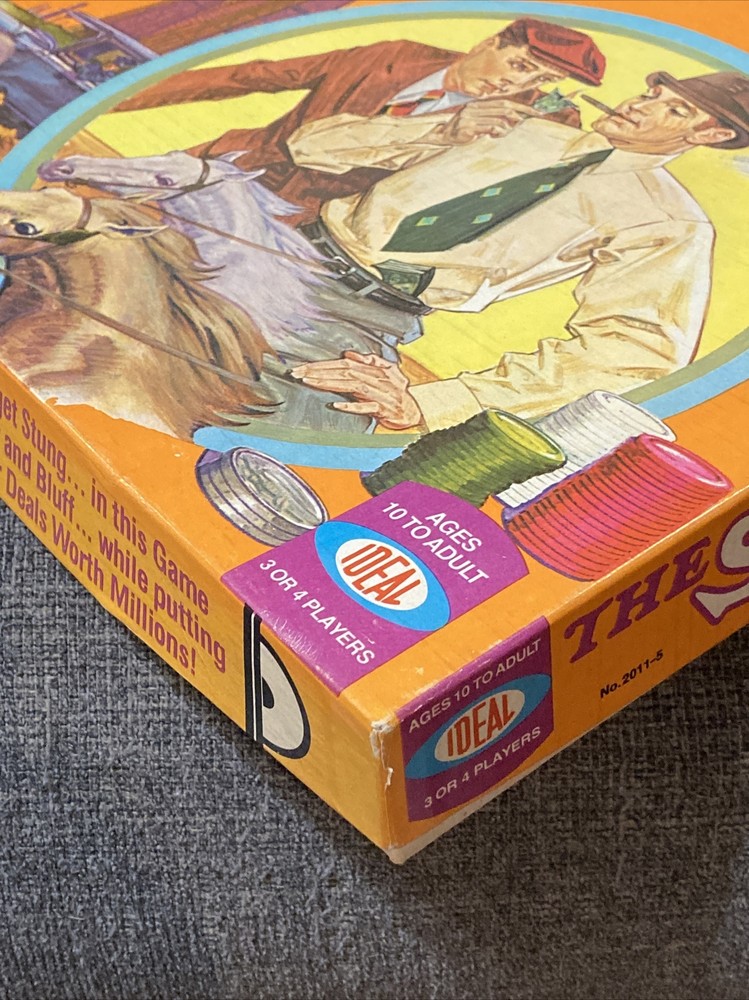 The Sting Game by Ideal - Complete Board Game 1976, No. 2011-5