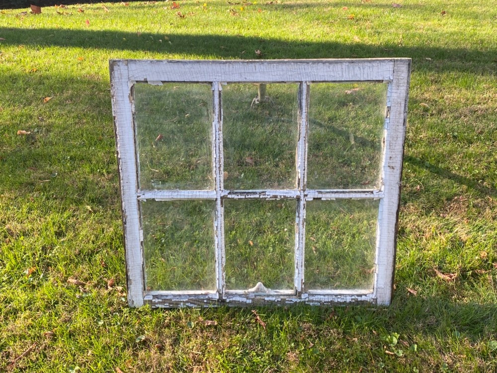 Vintage Window Panes 27” X 29.5”