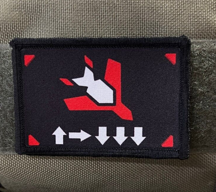 1x4 For Democracy! Helldivers Themed Morale Patch