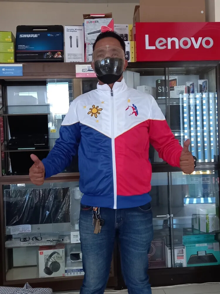 Team PHILIPPINES Flag Jersey Jacket Style #4