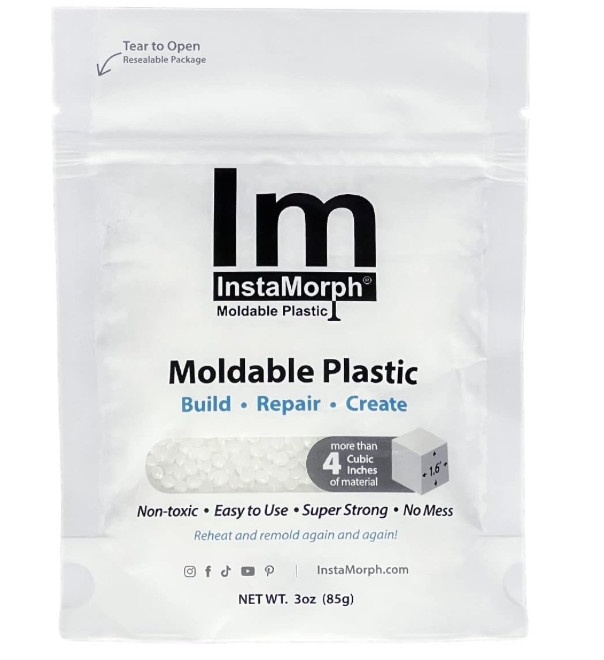 InstaMorph - Moldable Plastic - 3 oz