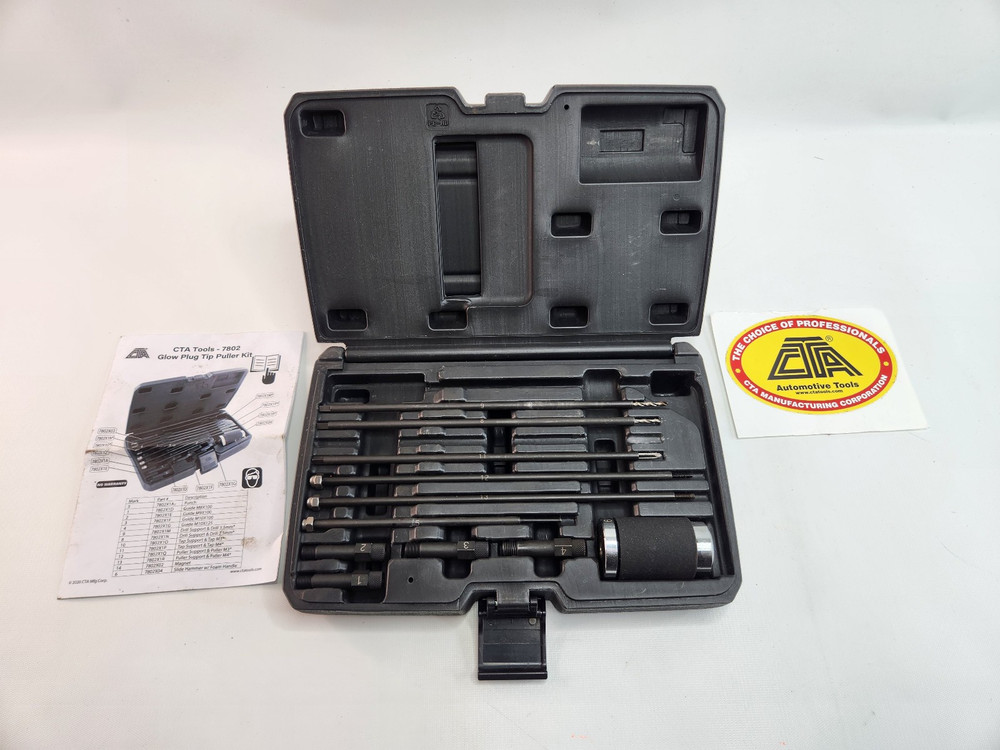 CTA Tools 7802  Glow Plug Tip Puller Kit - Preowned - Read Description