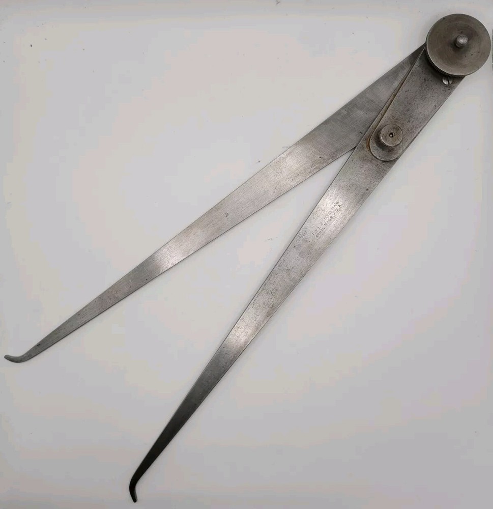 Starrett No. 39-12, 12" Lock Joint Inside Calipers