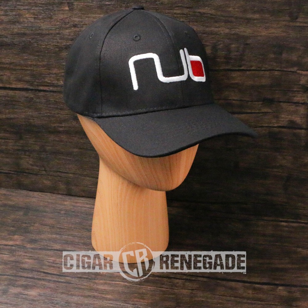 Oliva Nub Cigar Embroidered Adjustable Cap Hat - Black