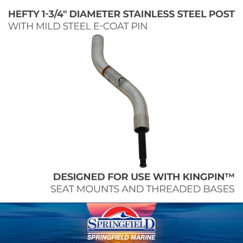 1630402-CSS Threaded Fixed-Height Offset Post for Kingpin Seat Mounts and