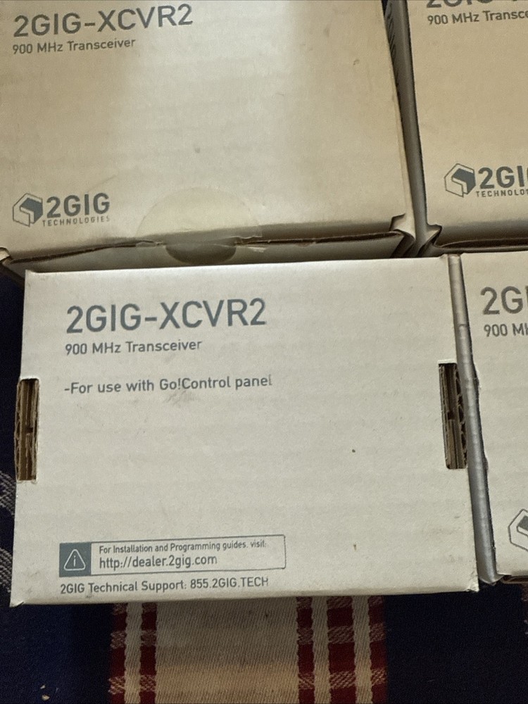 Lot Of 4 2GIG-XCVR2-345 Security System Wireless Transceiver