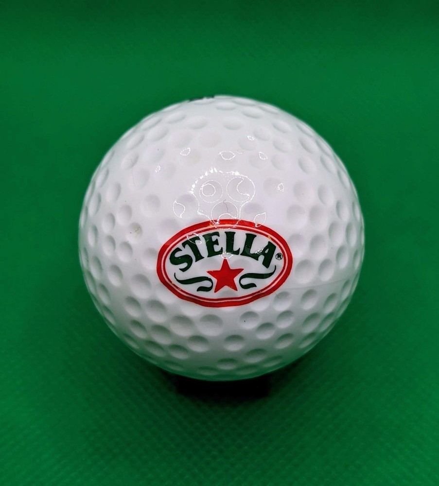 Vintage Stella Cheese logo golf ball