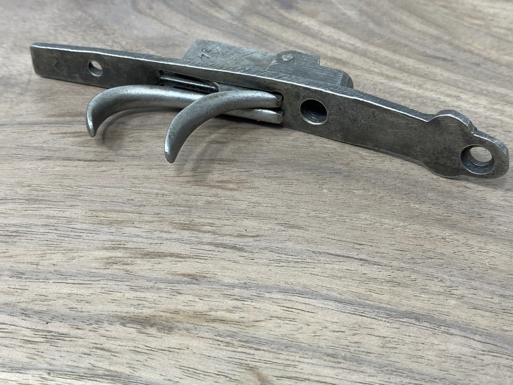 Old Muzzleloader Rifle Double Set Trigger Black Powder Rifle