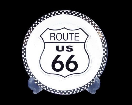 Route 66 Plate Color