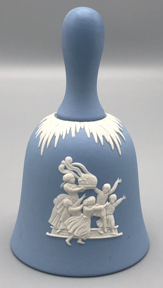 Wedgewood Jasperware Christmas Bell 1996