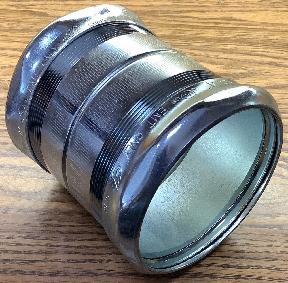 STEEL CITY COMPRESSION COUPLING CONDUIT FITTING 4" Q1 EMT ONLY NEW