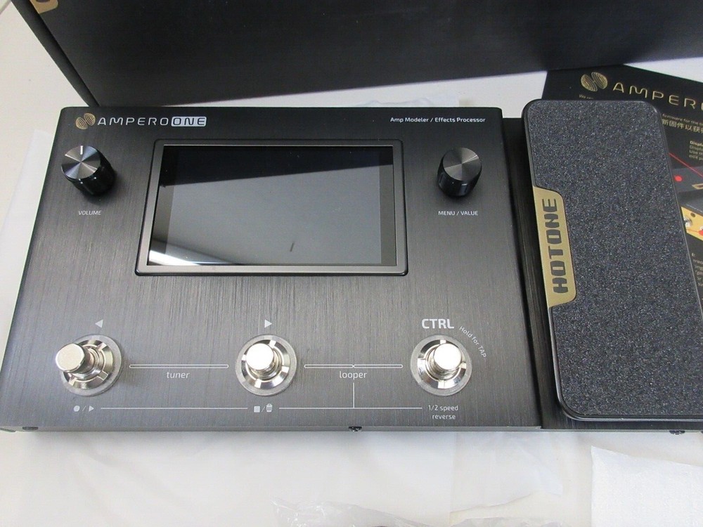 Hotone Ampero One Guitar Multi-Effects Amp Modeler / Effects Processor (NEW)