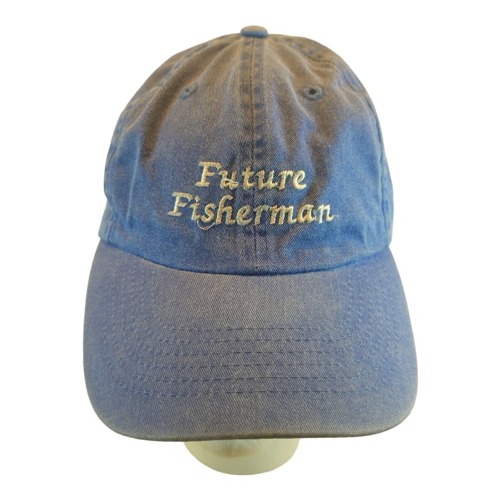 Future Fisherman Kids Hat Cap Strapback Adjustable Blue
