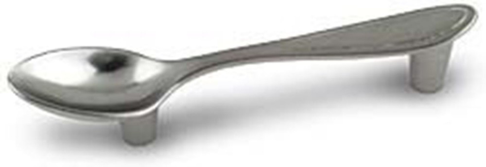 3" Utensilz Spoon Pull Satin Chrome
