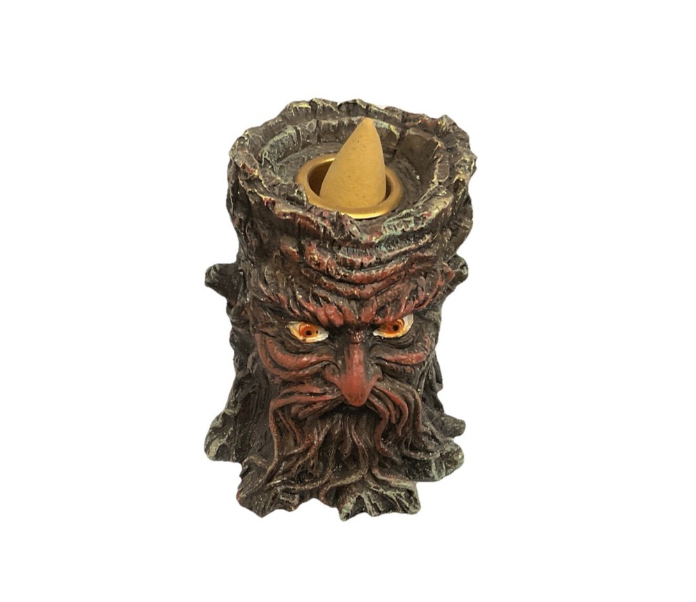 Tree Face Incense Cone / Stick Holder Burner