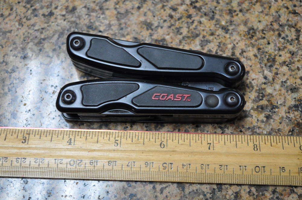 Coast LED135 Micro Pliers Multi-Tool Functions With Dual LED Lights used see pic