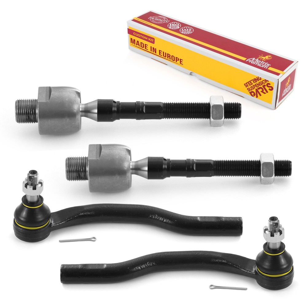 Front Inner & Outer Tie Rod End Kit for 2009-2013 Mazda 6 EV800833 ES800856 4PC
