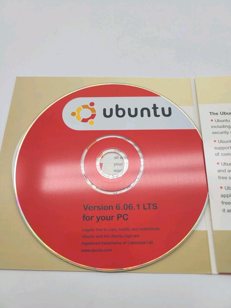 Ubuntu Linux Version 6.06 LTS Software