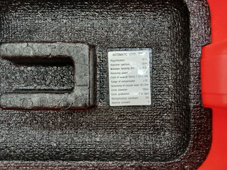 SOKKIA B20 32X Automatic Level Meter Made in Japan