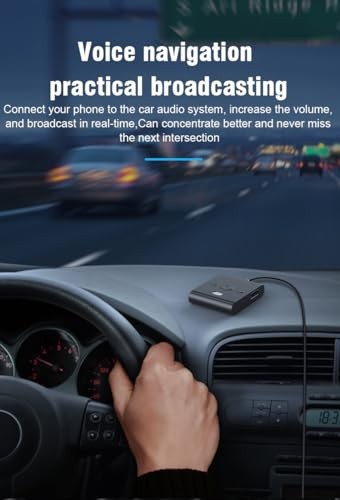 Bluetooth 5.4 AUX Car Adapter， [Enhanced Connection & Noise