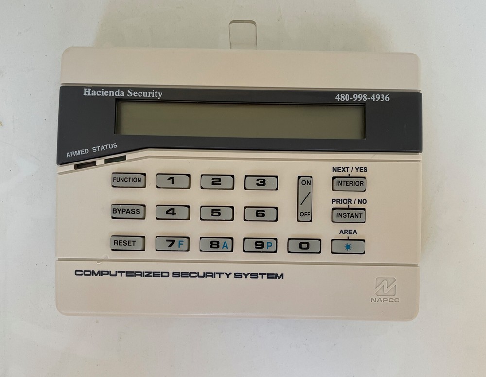 Napco Security Systems GEM-RP2ASE2 Alpha/Symbol Security Keypad