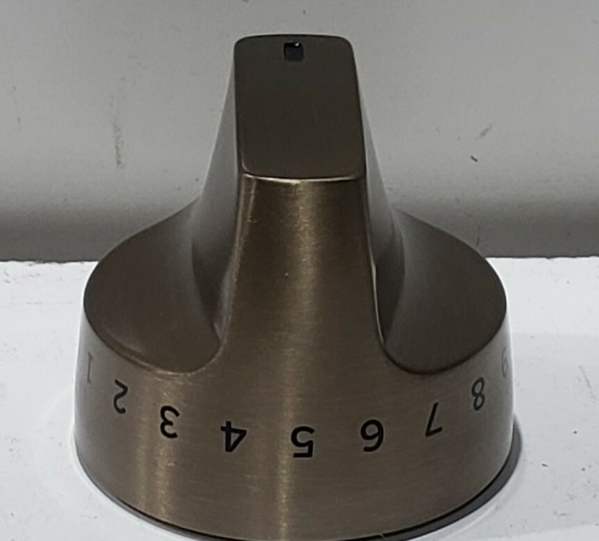 GE Cafe Brushed Bronze Pro Range & Range Top Replacement Knob Gas