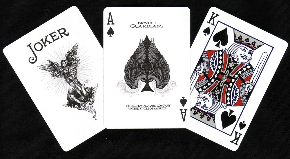 1 Deck BICYCLE GUARDIANS II Playing Cards Theory11