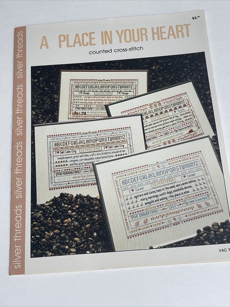 Silver Threads A Place In Your Heart Cross Stitch Pattern