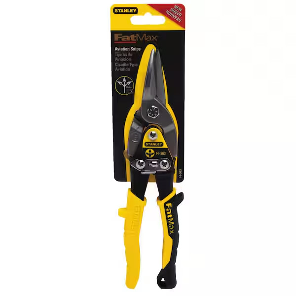 FATMAX Straight Cut Aviation Snips 10 in Compound Action