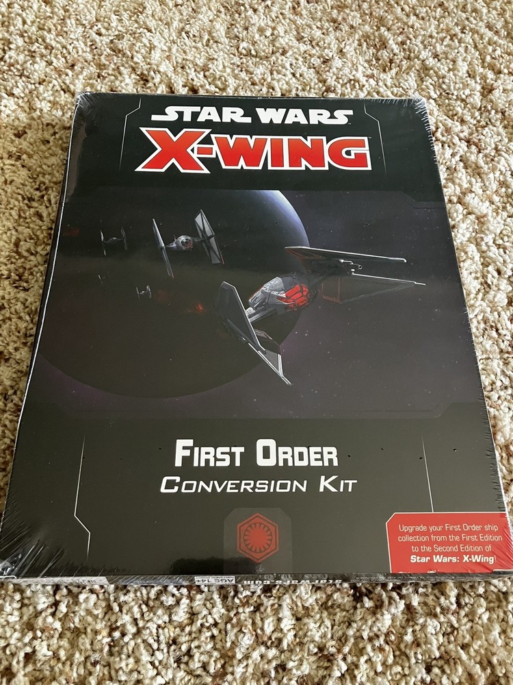 Star Wars X-Wing First Order Conversion Kit Second Edition/ New & Factory Sealed