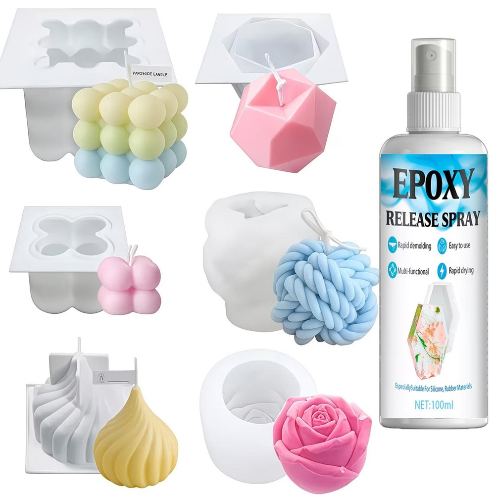 Silicone Mold Release Spray 100ml Smooth Removal Agent Silicone Release