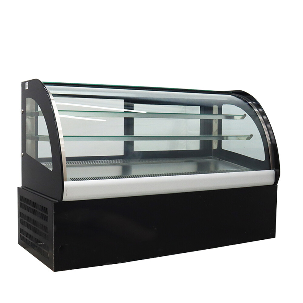220V Refrigerated Cake Pie Showcase Bakery Case Cabinet with Humidify Function