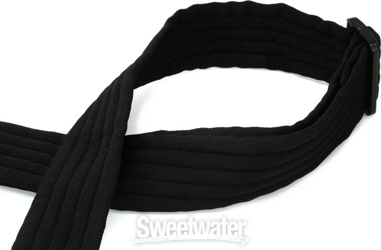 D'Addario Auto Lock Guitar Strap - Padded Black