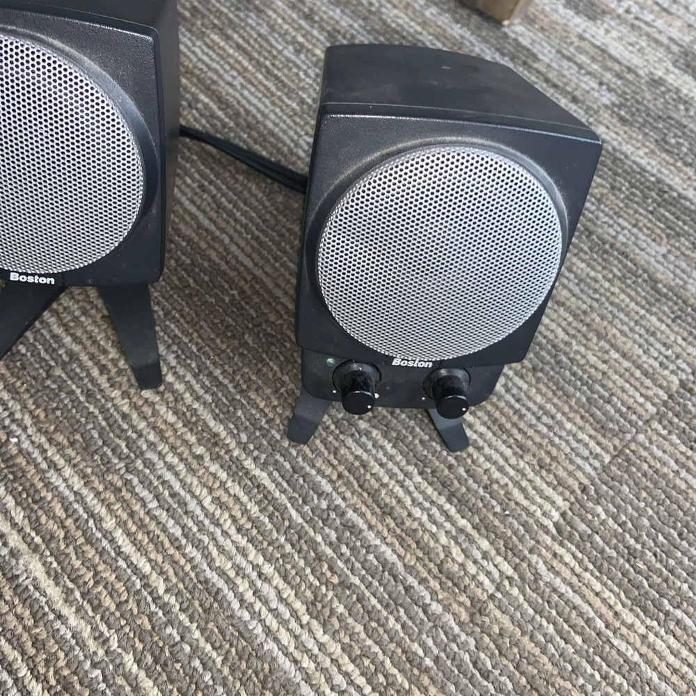 Boston BA745 Satellite 2pc Speaker System Computer Speakers