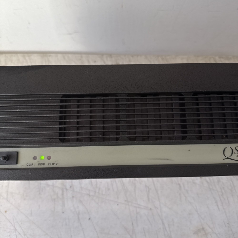 QSC Model 1200 2-Channel Power Amplifier