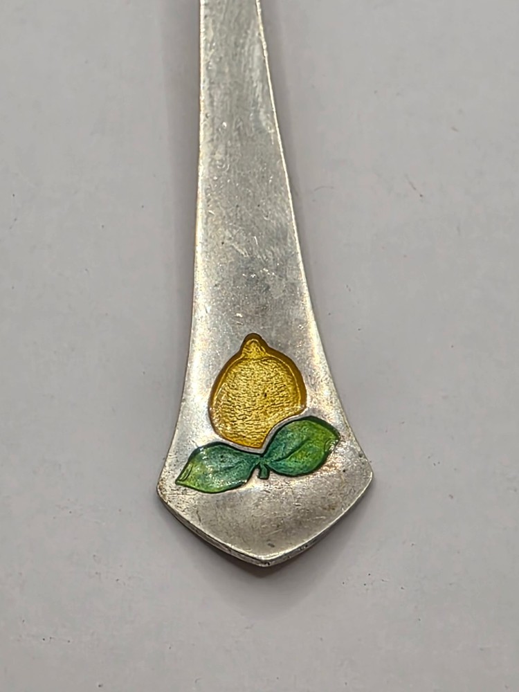 EMCO Sterling Lemon Fork Vintage with Lemon Design