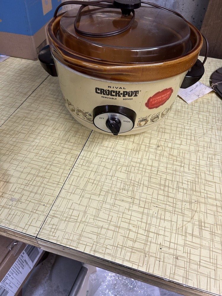 Used Rival Crock Pot 180-250watts Model 3350