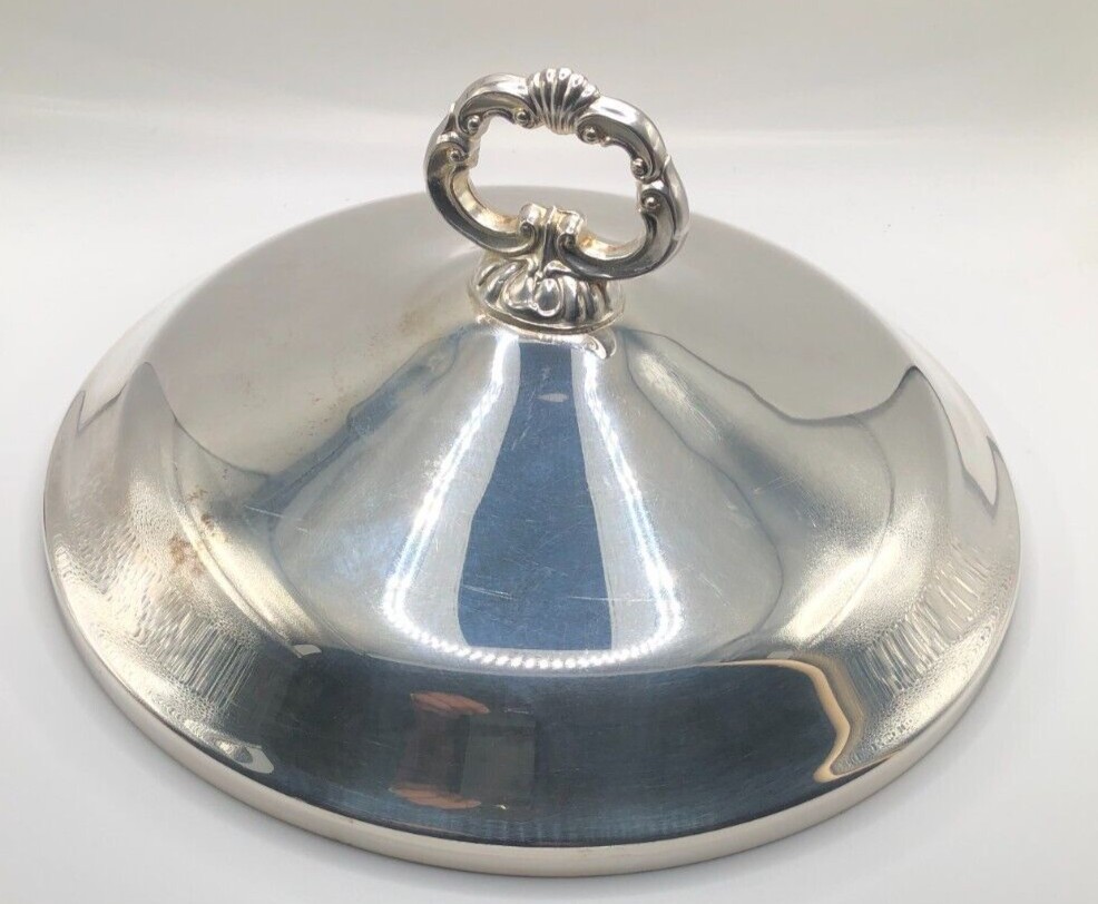 F.B. Rogers Georgetown Silver Plated Covered Footed Serving Dish - Ships Fast!
