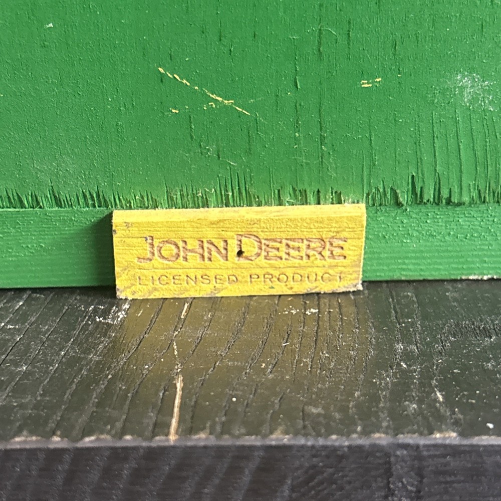 John Deere Tractor Wall Hanging with Hooks Hat/Key Rack