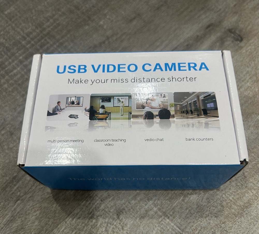 Mounting Web Camera 2.1 Mega Pixel 1920x1080 1080p Unbranded OPEN BOX UNUSED