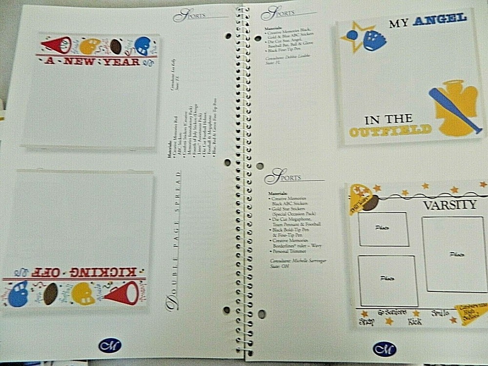 SCRAPBOOK PAGE DESIGN & LAYOUT IDEAS BOOK CREATIVE MEMORIES, VOLUME V (5)