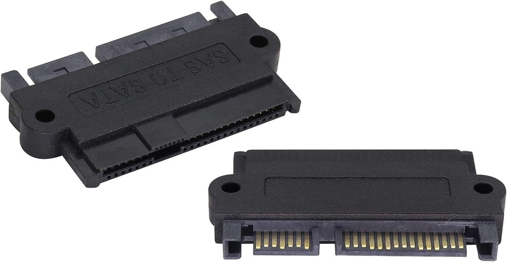 Universal SAS Adapter - Connect SAS HDD to SATA Controller - 5Gbps - 22 - 1Pack