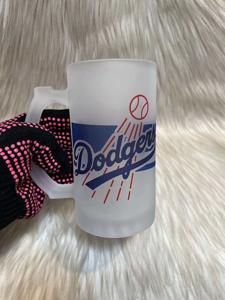Dodgers 16oz. Frosted Beer Mug