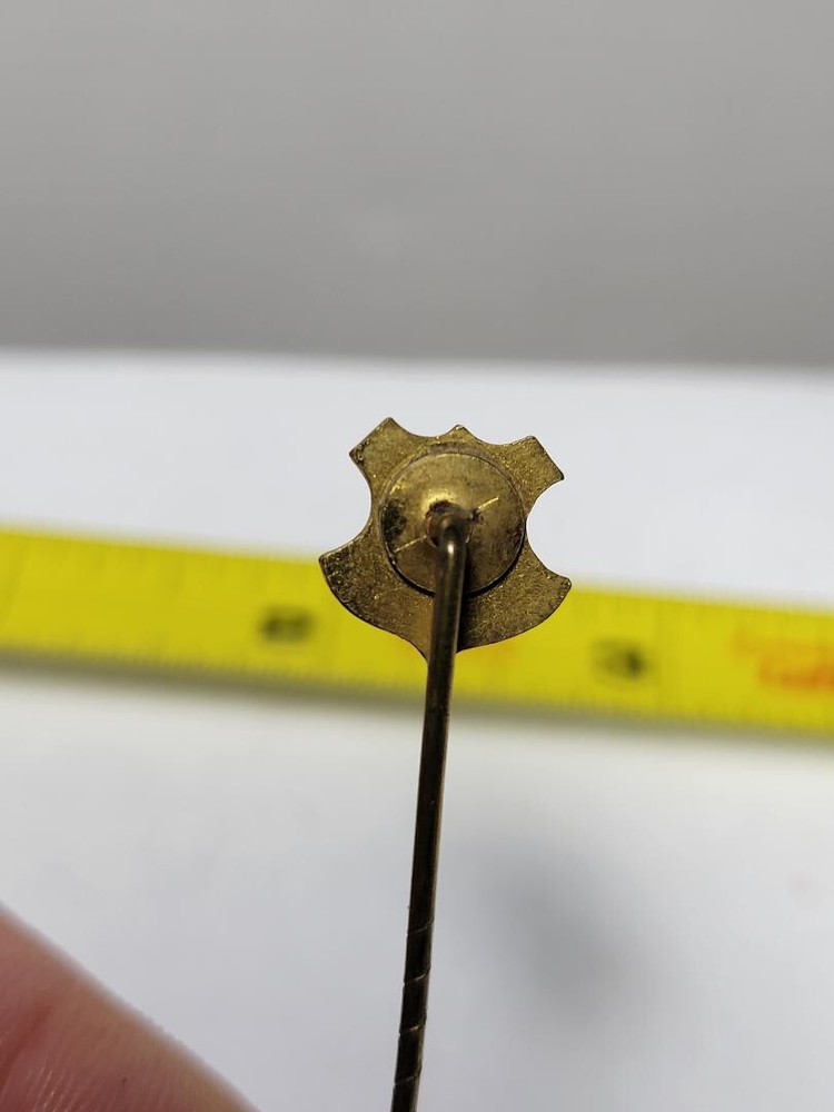 F.A.C. Stick Pin Enameled Shield Red Black