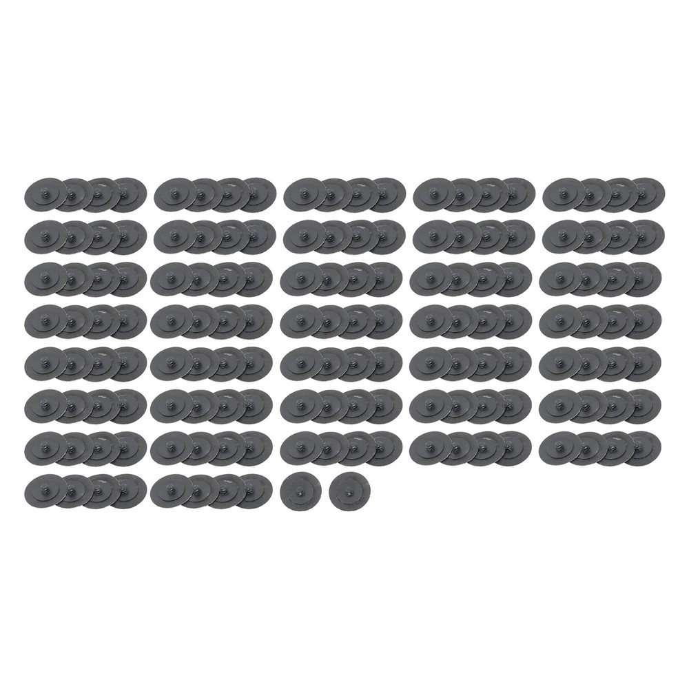 150 Pcs 2" 80 Grit Roll Lock Die Grinder Sanding Discs Medium Torque Sand Discs
