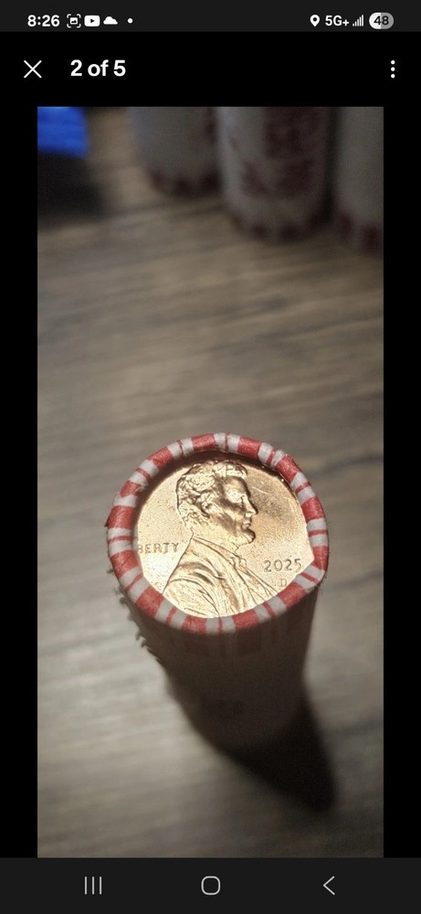 2025D Lincoln Penny Roll (1)