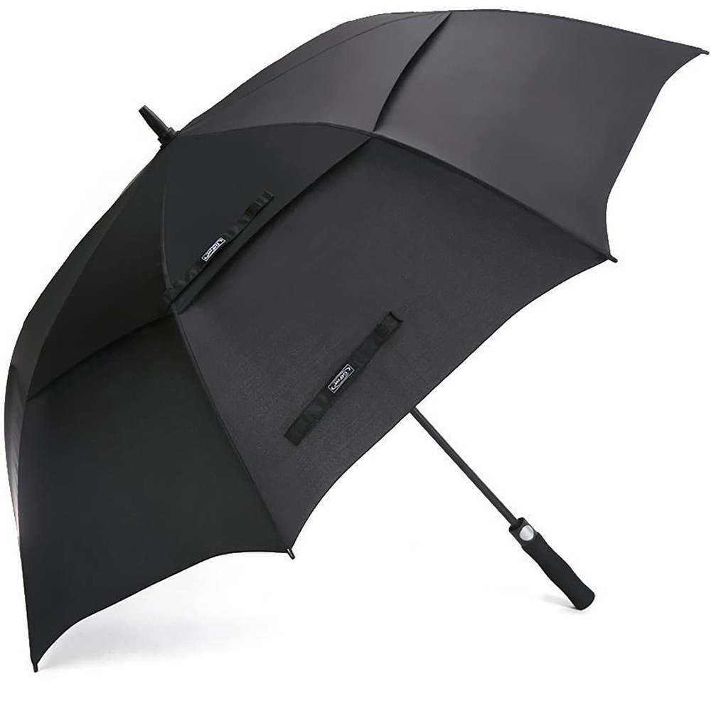 Golf Umbrella 68 Inch Automatic Open Extra Large Double Canopy Vented Pro