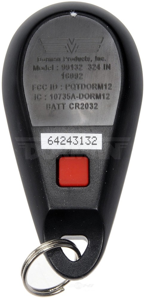 Remote Lock Ctrl Or Fob Dorman/Help 99132